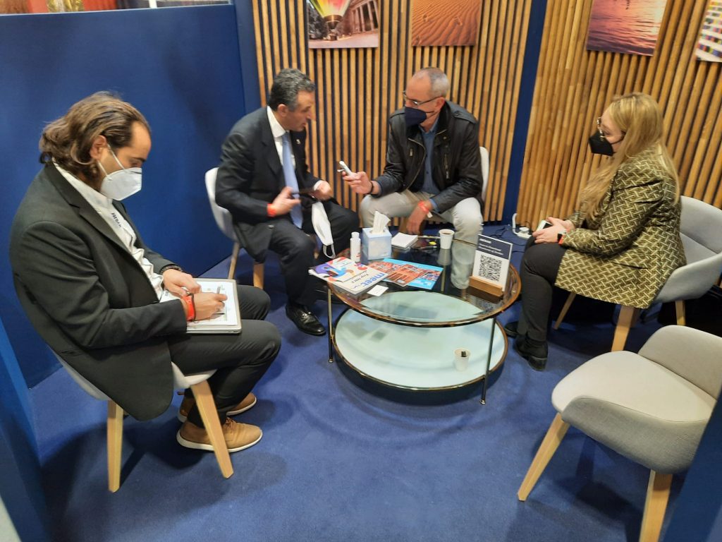 entrevista en fitur relaciones publicas