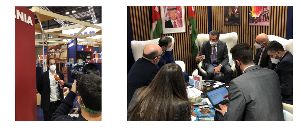 turismo jordania fitur 2022 reuniones